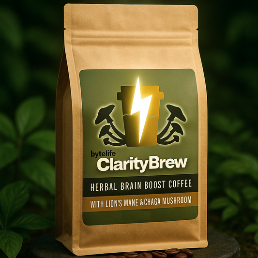 ClarityBrew - Lion’s Mane & Chaga Coffee Fusion 12 oz